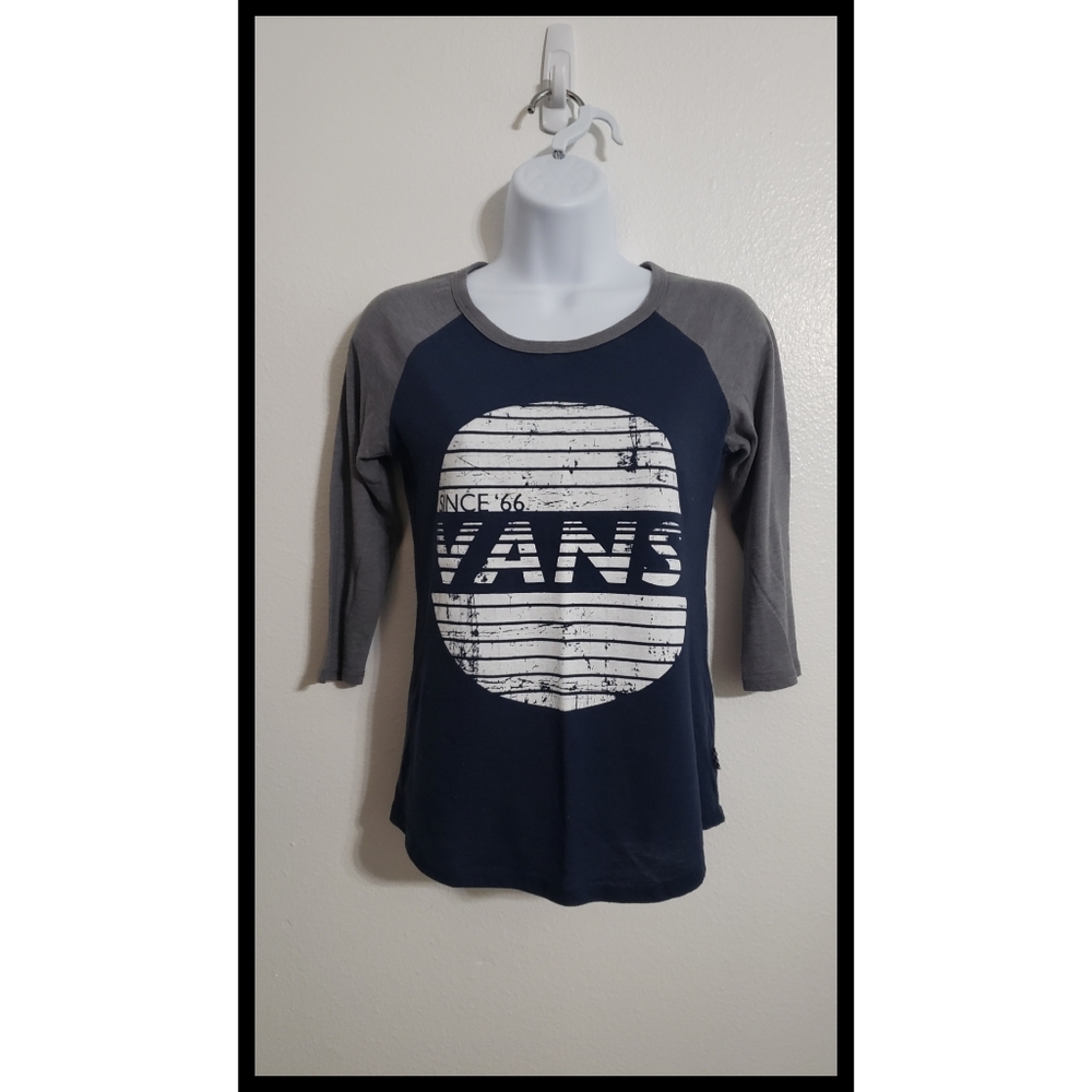 Vans 3/4 sleeve top